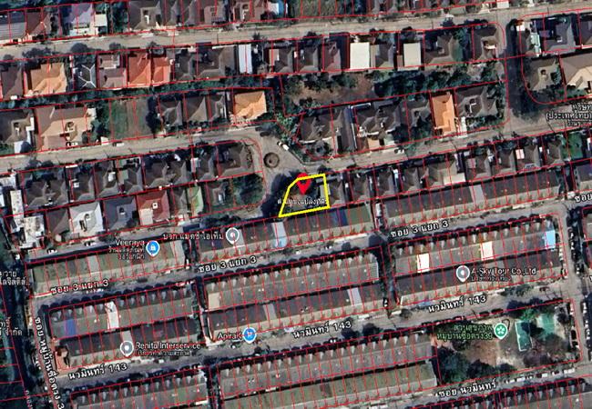 ขายที่ดิน ในหมู่บ้านซันไรซ์กรีน ซอยนวมินทร์ 143 เขตบึงกุ่ม กรุงเทพมหานคร 1