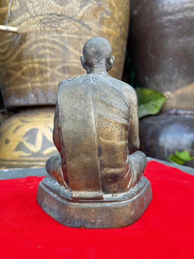 พระบูชาหลวงพ่อกัน วัดเขาแก้ว นครสวรรค์ หน้าตัก5นิ้ว เนื้อทองเหลือง ปี36 รูปย่อยที่ 3