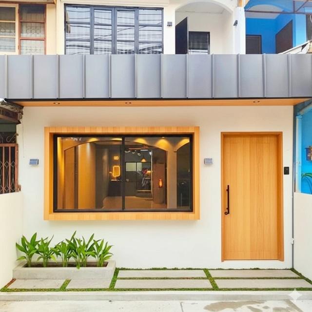 ม.ราชภัฏพระนคร 700 ม. แจ้งวัฒนะ 1-8 MRT หลักสี่ 800 ม.ให้เช่าทาวน์เฮาส์หรู 2 ชั้นรีใหม่ทั้งหลัง 26 ตร.วา. 210 ตร.ม. 1