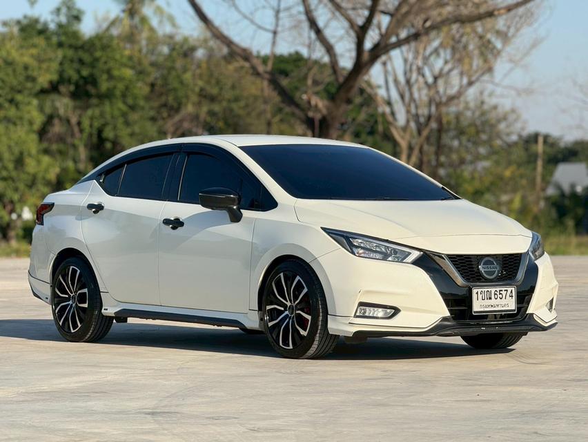 NISSAN ALMERA Sedan 4dr VL TOP  XTRONIC CVT FWD 1.0iTC Y2020. สีขาว เกียร์ออโต้ 5