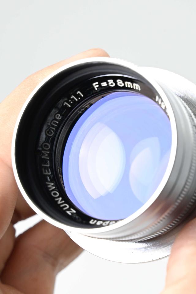 Zunow Opt Zunow-Elmo Cine 38มม.f/1.1 D Leica M mount 15