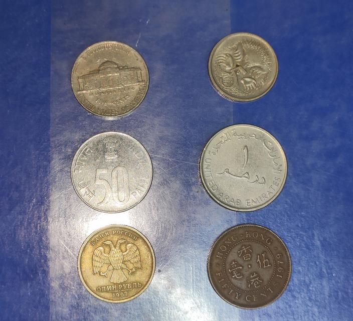 เหรียญต่างประเทศสะสม