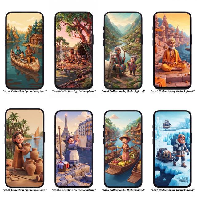 เพียง 299 บาท วอลเปเปอร์มือถือกว่า 3,000 ภาพ สายท่องเที่ยว เพลินตากับคาแรกเตอร์และแลนด์มาร์กสุดน่ารัก