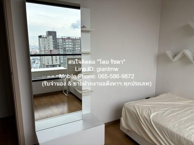 รหัส: DSL-414 คอนโด. ฟิวส์ สาทร - ตากสิน Fuse Sathorn - Taksin 26000 บาท 2Bedroom1BR 56ตรม ใกล้กับ BTS วงเวียนใหญ่ ดีเวอ 4