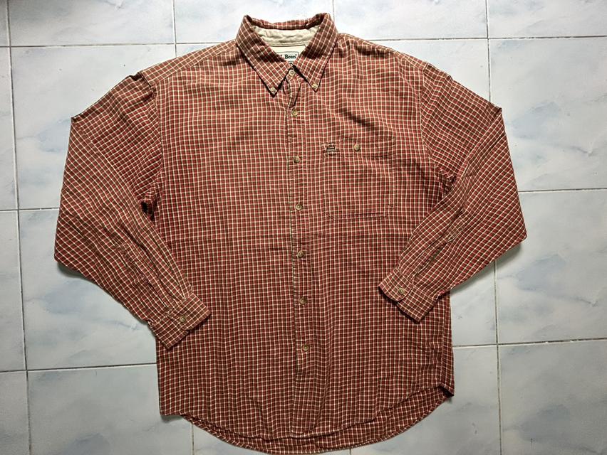 Vintage 90s/Y2K L.L.Bean Plaid Shirt - งานแบรนด์ระดับตํานาน สภาพกริ๊ป ✨ รูปที่ 1