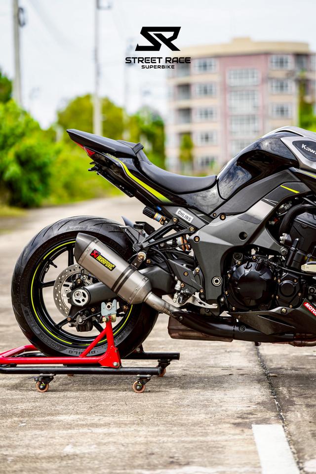 🏍️Kawasaki z1000r edition ปี 2019 🔥  สีดำ หล่อเข้ม สภาพดี ของแต่ง เน้นๆ+ท่อคู่ akrapovic แท้  รูปที่ 10