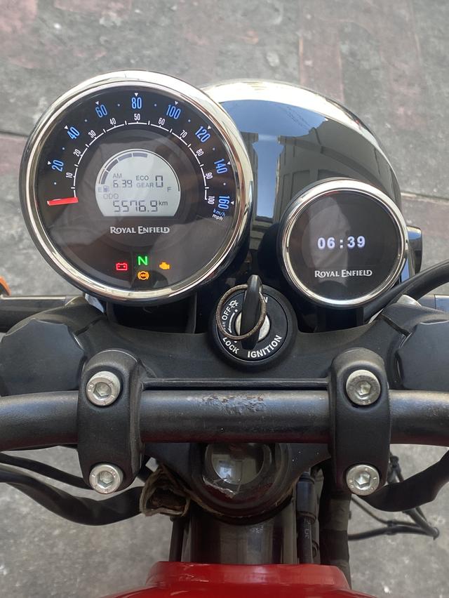ขาย มอเตอร์ไซต์มือสอง royal enfield รุ่น Meteor 350 สีแดง