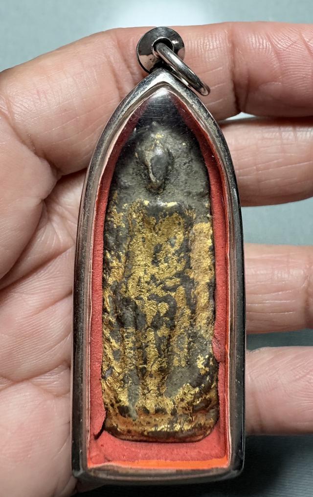 พระร่วง เนื้อชินทองเดิม ไม่ทราบกรุ