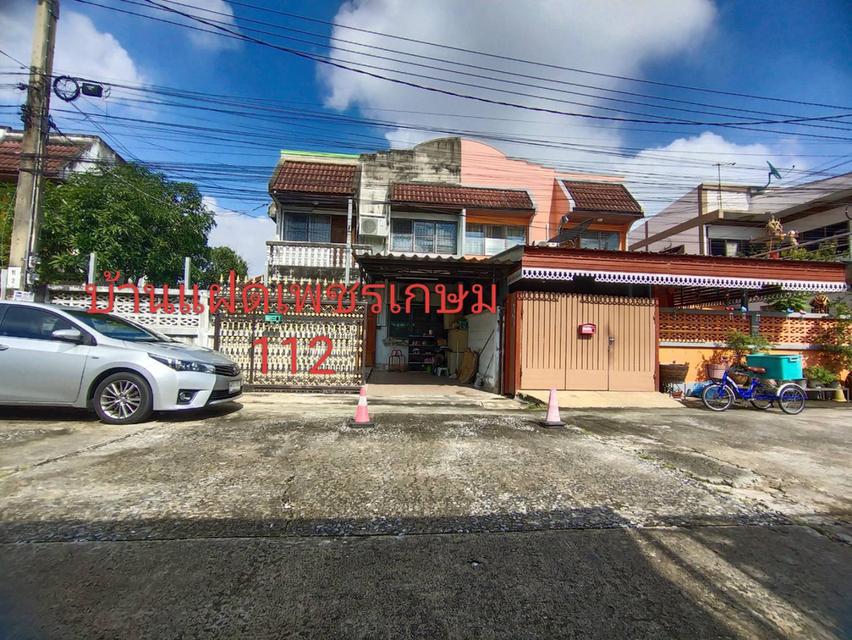 ขายบ้านแฝด 2ชั้น เพชรเกษม 112 ทำเลดีเดินทางสะดวกเหมาะสำหรับครอบครัวที่มองหาความสงบ 19