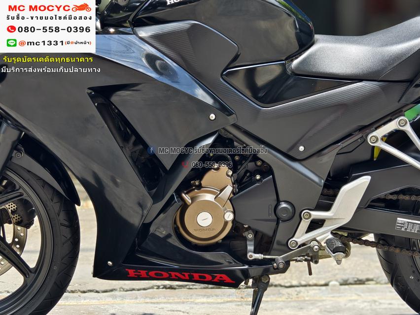 CBR 300 Abs 2017 วิ่ง10000โล รถบ้านแท้ เครื่องท่อเดิมๆ ชุดสีสภาพสวย   No1025    12