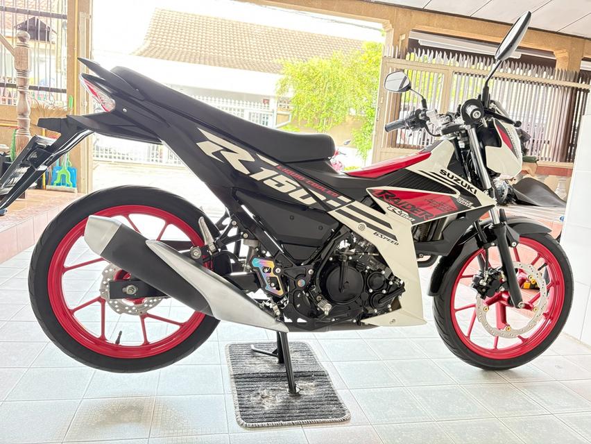 Raider150 สภาพซื้อจอด รถมือเดียว เอกสารครบ ไม่เคยล้ม เครื่องดี ศูนย์ดี ชุดสีสวย จัดส่งได้ มีเก็บปลายทาง วิ่ง8000 ปี67 6