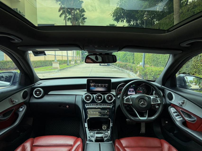 (แจ้งรหัสรถ: AVA6301)🌟 Benz C300 AMG Dynamic W205 ปี 2015  ดีเซล รูปที่ 9