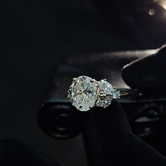 ก ำไลเพชร เพชรเรียบหรู ดูเเพง เพชรงาม เพชรแท้  -ปุอามี่ Diamond Lap Rama2  7