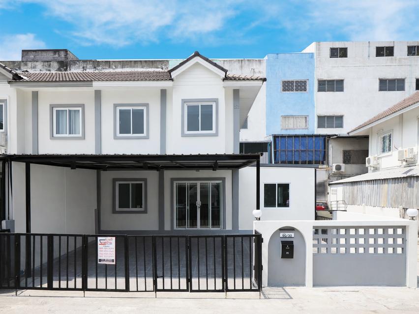 ทาวน์เฮ้าส์ 2 ชั้น ม.ณรุจา [กาญจนาภิเษก - พระราม5] บ้านเลขที่ 90/30 1