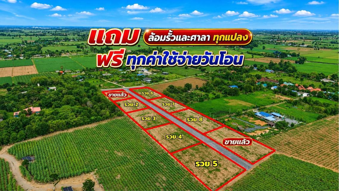 ที่ดินทำบ้านสวน วิวภูเขา น้ำไฟเน็ตพร้อม ทำเลดี ใกล้ กทม. 3
