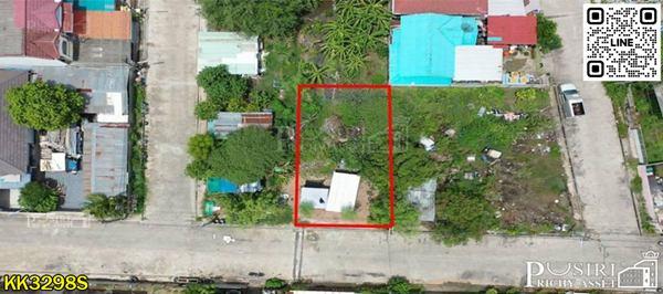 ขายที่ดิน 50 ตร.ว. ถมพร้อมสร้าง เงียบสงบ เดินทางง่าย ใกล้ความเจริญ ซอยค่ายกำแพงเพชร - KK3298S 2