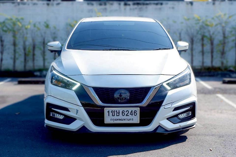Nissan almera 1.0 VL เกียร์ Auto สีขาว ปี 2021 2