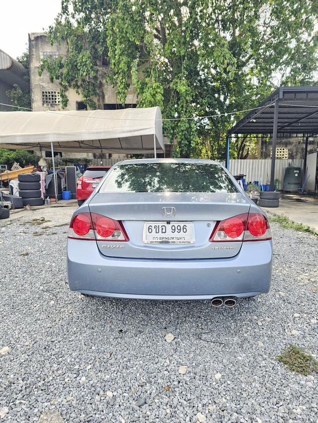 HONDA CIVIC FD 1.8 AIRBAG ABS AUTO ปี 2007 พร้อมเลขทะเบียนจอง 996 กทม มือเดียวป้ายแดงเครื่องดี เกียร์ดี ช่วงล่างดี สีสวย ภายในสวยเบาะหนัง รูปที่ 9