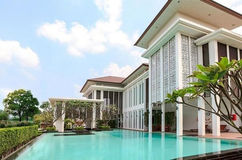 บ้านเดี่ยว เดอะเซนโทร วัชรพล-สุขาภิบาล 5 (The Centro Watcharapol) สุขาภิบาล 5 เนื้อที่ 60 ตร.ว (สุขาภิบาล 5 ซอย 76) ใกล้ไปรษณีย์ไทยสายไหม เขตสายไหม 12