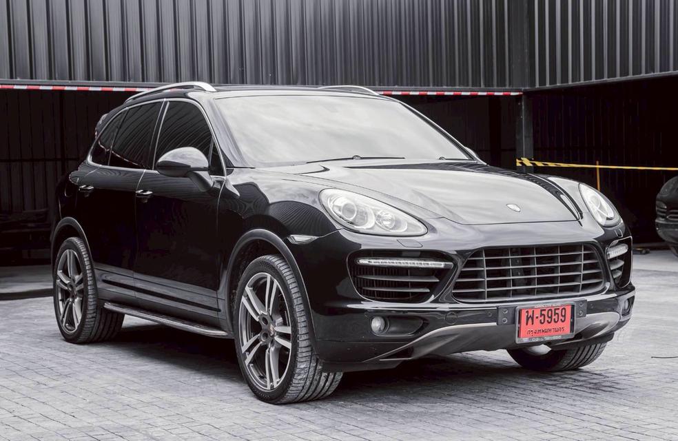 รหัสรถ 67GG17 🔥 PORSCHE CAYENNE DIESEL 3.0 V6 ปี 2012 (ฝาดำ) 🔥 13