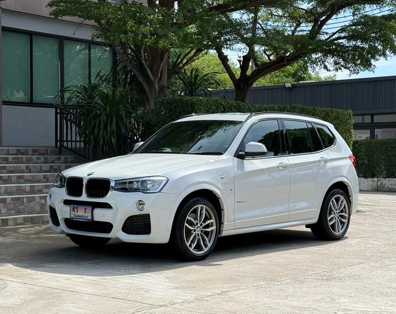 2017 BMW X3 20D MSPORT LCI รถออกศูนย์ BMW THAILAND รถวิ่งน้อย เข้าศูนย์ตามระยะ รถไม่เคยมีอุบัติเหตุครับ