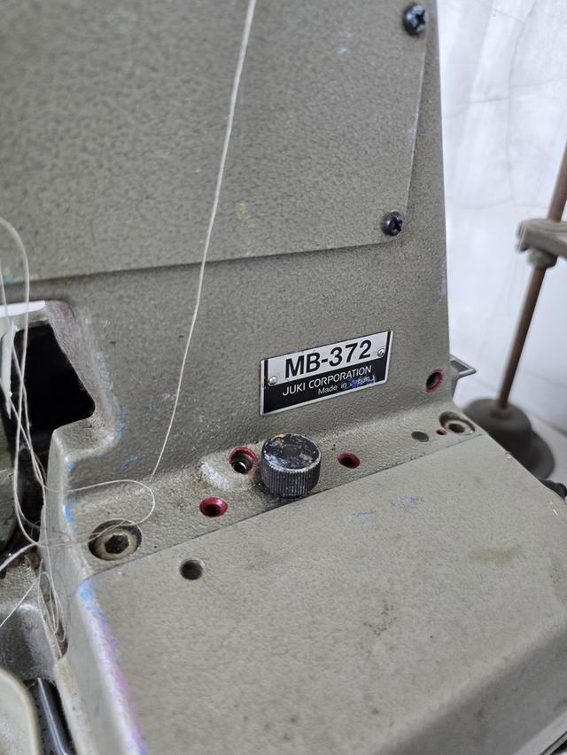 ขายจักรติดกระดุมมือสอง JUKI MB-372 Made in Japan ของแท้ พร้อมใช้งาน