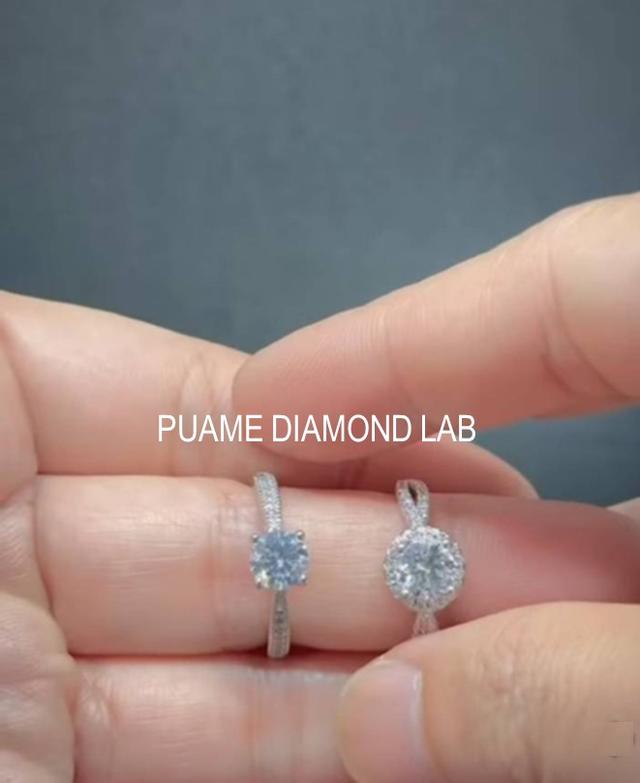 เเหวนเพชร ขึ้นตัวเรือน สั่งทำในเเบบที่ใจชอบ ราคาสบายกระเป๋า พร้อมใบรับประกันสินค้าทุกชิ้นที่ร้านปุอามี่ Diamond Lap Rama2 (095-8894732) รูปที่ 3