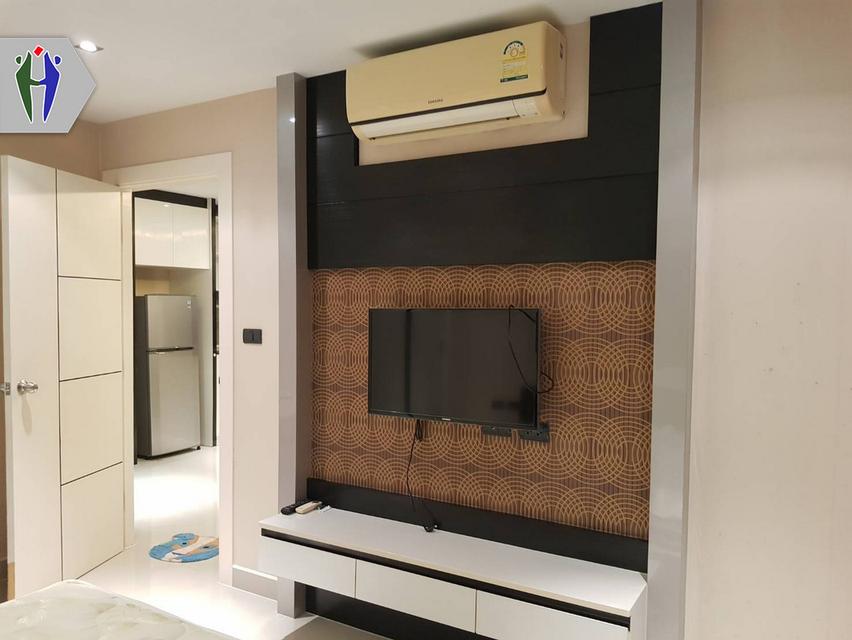 ให้เช่า! คอนโดเดอะบลูเรสซิเด้น 9,500บาท พัทยาใต้  •	ขนาด 38 ตารางเมตร  1 ห้องนอน 1 ห้องน้ำ  •	2 ทีวี, 2 แอร์, ตู้เย็น, ที่นอน. •	บิ๊วอินครัวยุโรป เตาไ 5