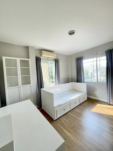 P673 ให้เช่าบ้านเดี่ยว 2 ชั้น มัณฑนา อ่อนนุช–วงแหวน 1 ถ. สุขาภิบาล 2 ตกแต่งพร้อมเข้าอยู่ ร่มรื่น เหมาะพักอาศัย 13