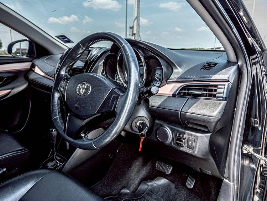 Toyota Vios 1.5. Mid สีดำ 4 ประตู ปี 2019 เดิมคลีนๆสวย 11