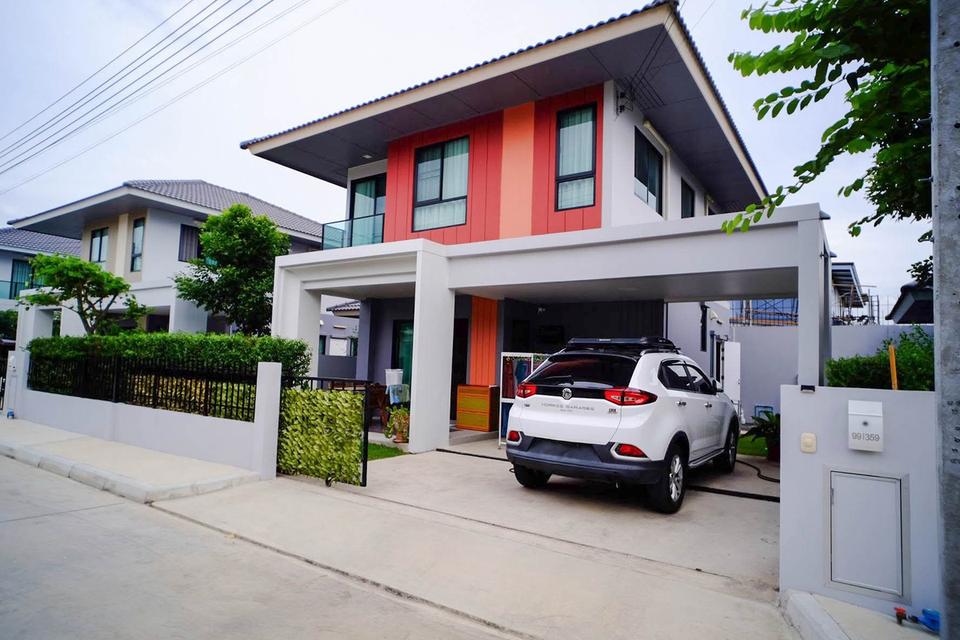 ให้เช่าบ้านเดี่ยว 2 ชั้น 4ห้องนอน อณาสิริ บางใหญ่ 1