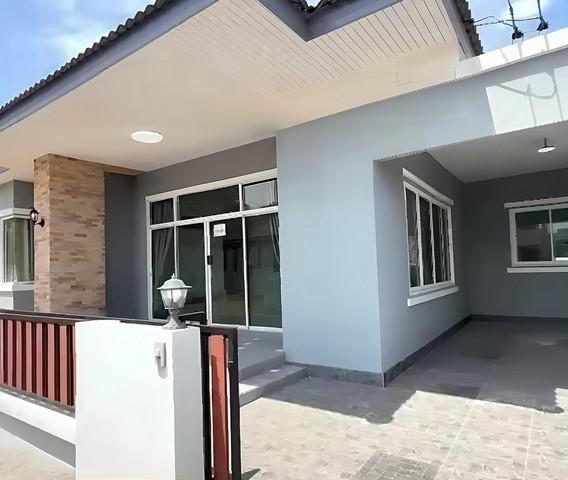 บ้านผ่อนตรงชลบุรี พานาปาร์ค 3 บ้านกว้าง ปลอดภัย พร้อมเฟอร์ฯ ทั้งหลัง! บ้านเดี่ยว สไตล์ Minimal & Cozy 1