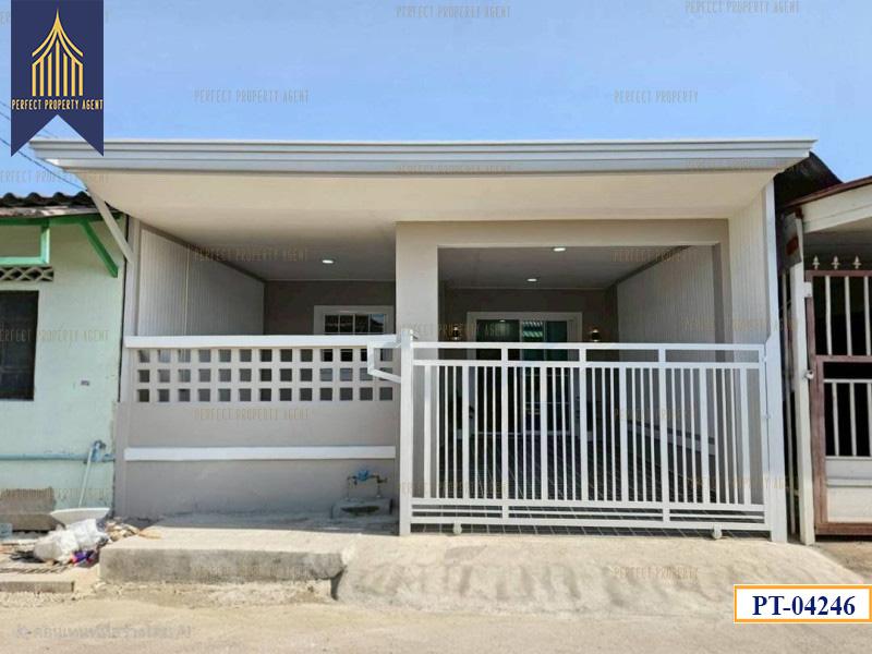 ทาวน์เฮาส์ชั้นเดียว พฤกษา3 บางบัวทองพร้อมอยู่ราคาย่อมเยาว์ 1