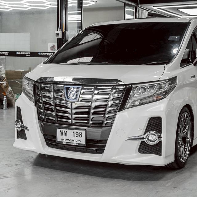 รหัสรถ 67GG198 ALPHARD 2.5 HYBRID SUNROOF 2015