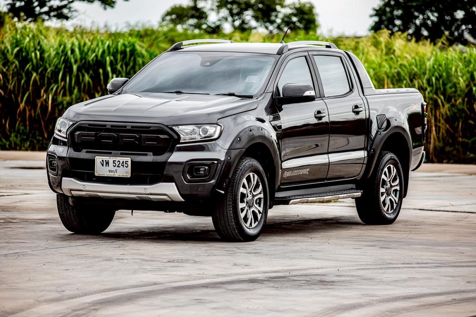 Ford Ranger Wildtrak 2.0 Bi-Turbo 4X4 Auto ปี2019 สีเทา มือเดียวป้ายแดง