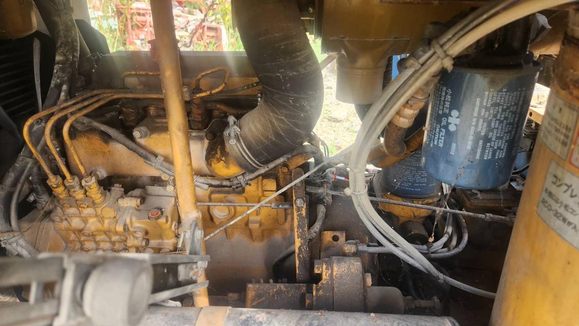 ขาย เครื่องปั้มลม KOMATSU35ZSB-2 เก่าญี่ปุ่นแท้ ลมแรงมากๆ ชั่วโมงการทำงานน้อย
