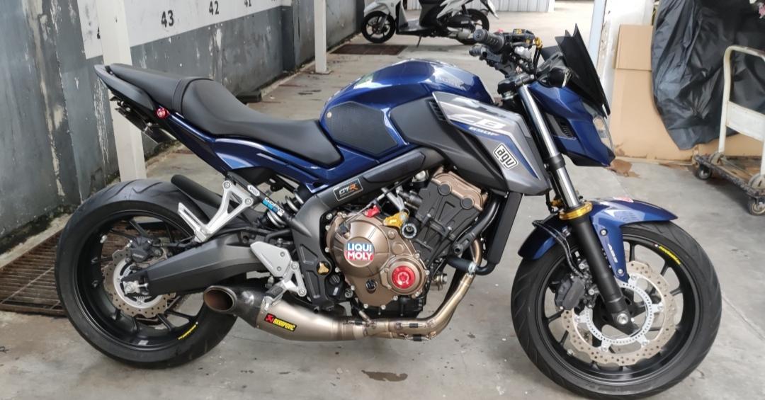 มอเตอร์ไซค์ CB650F ปี2017 รูปที่ 5