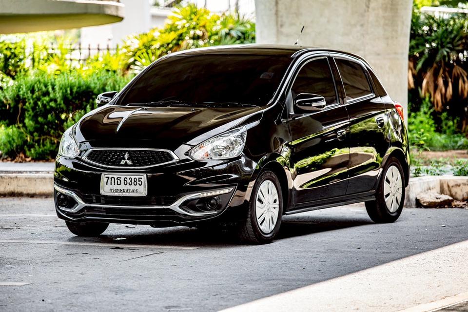Mitsubishi Mirage 1.2 GLX ปี 2018 ออโต้ สีดำ