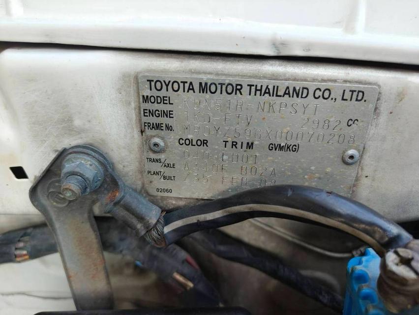 Toyota Fortuner ปี 08เครื่อง 3.0 เกียร์ออโต้ 4×4 รูปที่ 16