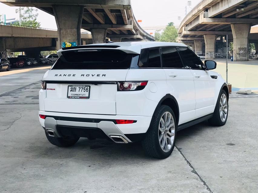 ขายรถ Range Rover Evoque 2.2 ปี 2012 สีขาว เกียร์ออโต้ 4