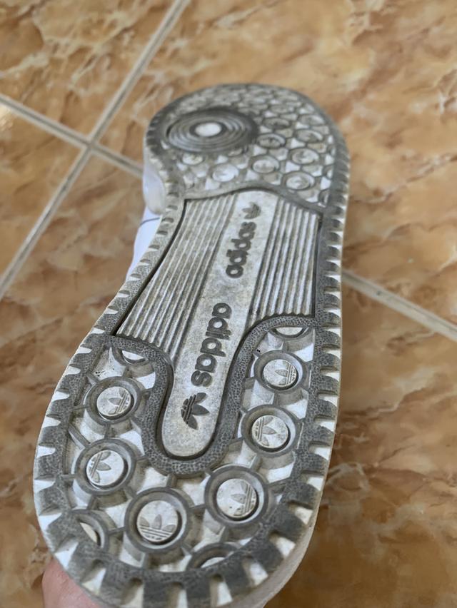 Adidas Forum Mid (White / Grey)	•	ไซซ์ US 9.5 / JP 275 รูปที่ 4