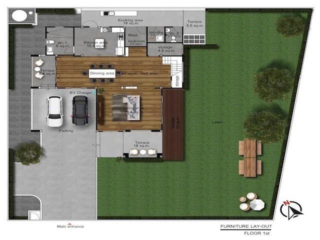 PB5673 ให้เช่าบ้านเดี่ยว ตกแต่งสวยงาม หมู่บ้าน ลดาวัลย์ ศรีนครินทร์ ซอยศรีด่าน 14 13