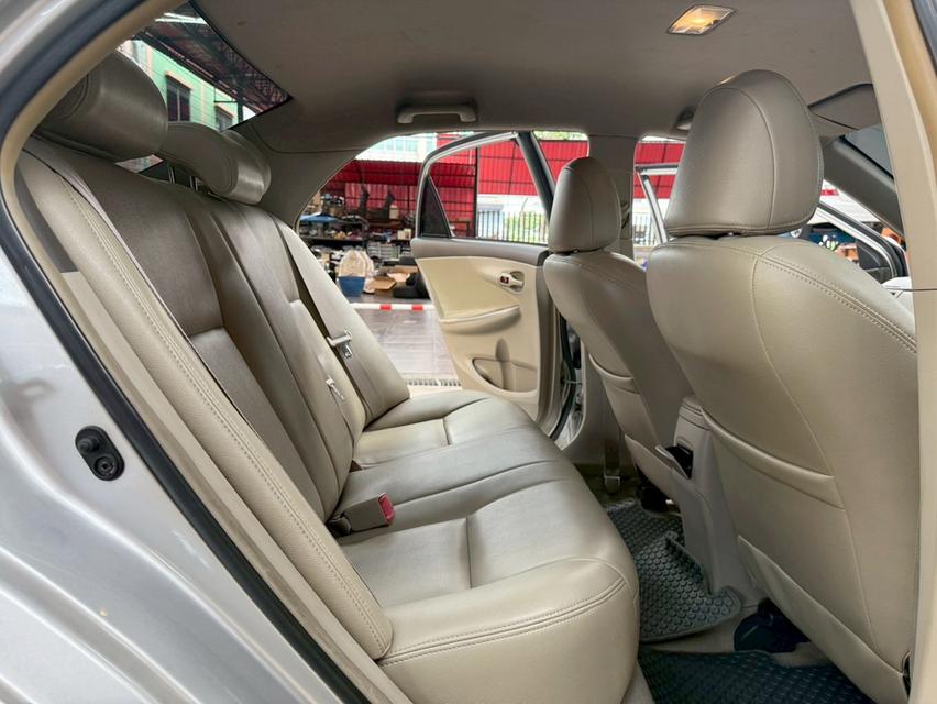 TOYOTA ALTIS 1.6 G ปี2009  รถสวยสภาพใหม่ ช่วงล่างแน่น ไมล์น้อย 71,000 กม. 8