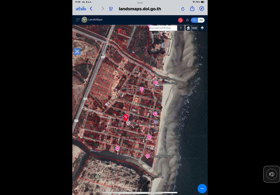 ที่ดินเปล่าใกล้ทะเล โครงการบางซองลากูน ปึกเตียน เพชรบุรี 2000000 บาท 1