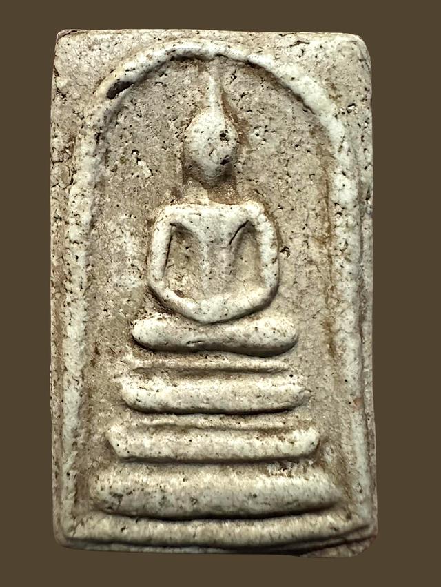 พระสมเด็จพิมพ์ฐานแซมเนื้อสวยพิมพ์สวยพระบ้านเก่าเก็บ