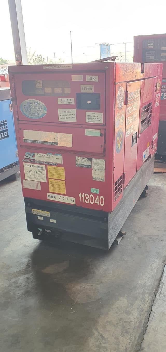 เครื่องปั่นไฟ AIRMAN ขนาด 25 KVA