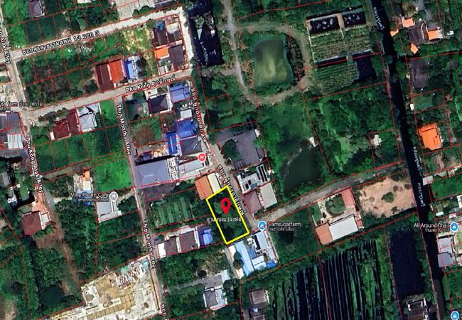 ขายที่ดิน ซอยศาลาธรรมสพน์ 13 ถนนบรมราชชนนี เขตทวีวัฒนา กรุงเทพมหานคร 1