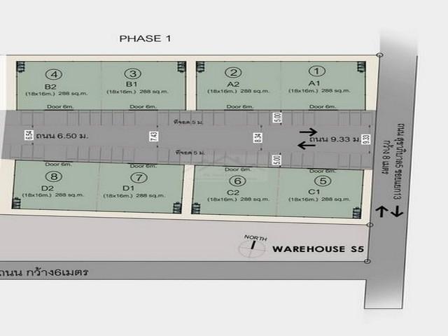 ให้เช่า โกดังสร้างใหม่ ย่านสุขาภิบาล5 ห้าแยกวัชรพล ใกล้ตลาดนัดเลียบด่วน 8