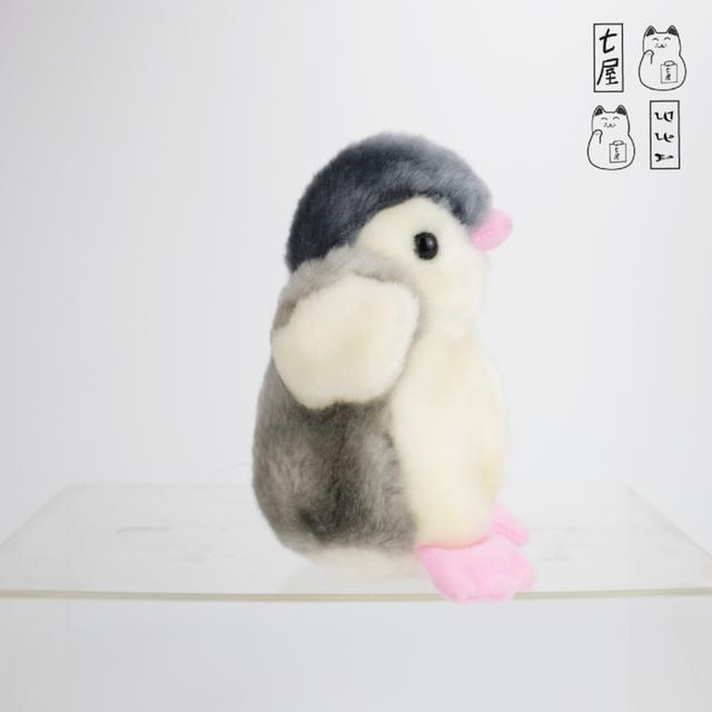 VGT Showa Retro ตุ๊กตา เพนกวิน・ขนเก่า 🐧 Baby Penguin ~ Old Fur・Mini Plush ~ ALFA ~ Mascot 12 cm 🎶 รูปที่ 5