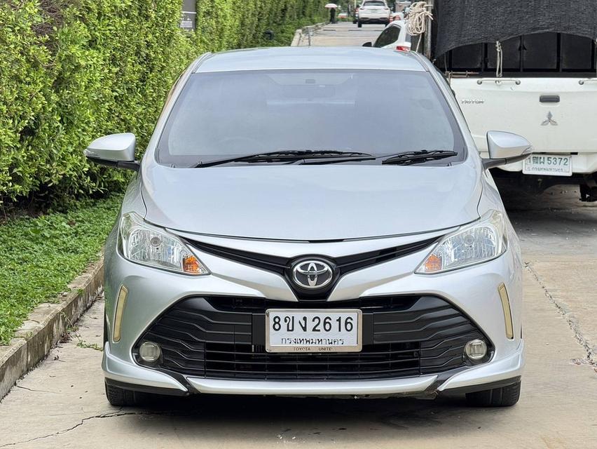 Toyota Vios 1.5 E ออโต้ ปี2017 (รถบ้าน) ✅️ไม่แก๊ส